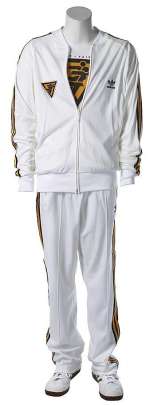 Lot 843 - Will Arnett "Stranz van Waldenberg" tracksuit from Blades of Glory.