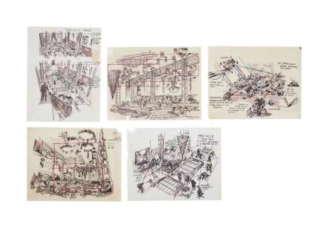 The Poseidon Adventure - Original Storyboards