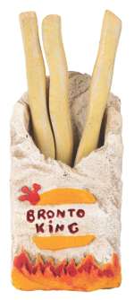“Flintstones" Prop Bronto King Fries in Holder. | Van Eaton Galleries