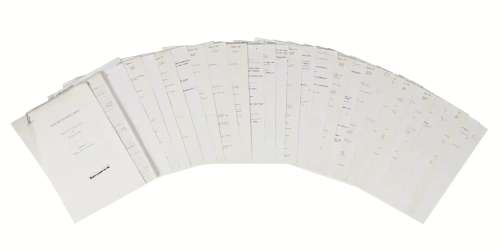 Thomas & Friends | Series Two Script Collection (With Britt Allcroft Notes) | Julien’s