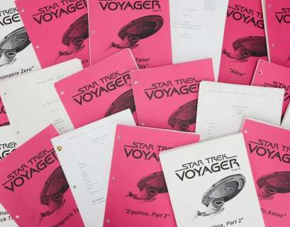 Star Trek: Voyager | Season Six Production Script Archive | Julien’s