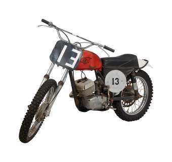 Paul Newman | "Sometimes a Great Notion" 1969 CZ 250 Motorcycle | Julien’s