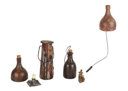 Muppet Treasure Island or Christmas Carol - Lot #304 - Bottles, Lanterns, and Candles Set Dressing (A)