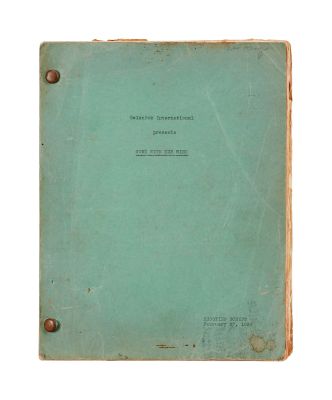 Gone with the Wind | Lot #117 - 1939 Rainbow Shooting Script | Julien’s
