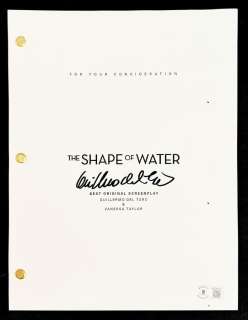Guillermo del Toro Signed The Shape of Water Script Beckett Authenticated | Mynt Auctions
