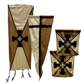 Lot 69 - Vikings Valhalla Olaf Haraldsson Jóhannes Haukur Jóhannesson Screen Used Flag Set Ss 1 & 2 - Lot #69 - Vikings Valhalla Olaf Haraldsson Jóhannes Haukur Jóhannesson Screen Used Flag Set Ss 1 & 2: Authentic Auction Item | VIP Fan Auctions
