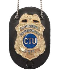 24 (2001-2010) - Lot #1 : Jack Bauer‘s (Kiefer Sutherland) CTU Badge