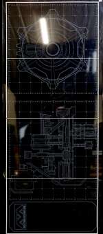 Alien War - Perspex blueprint display, with Weyland-Yutani Corp logo, used on the set of the Total… | Ewbank’s