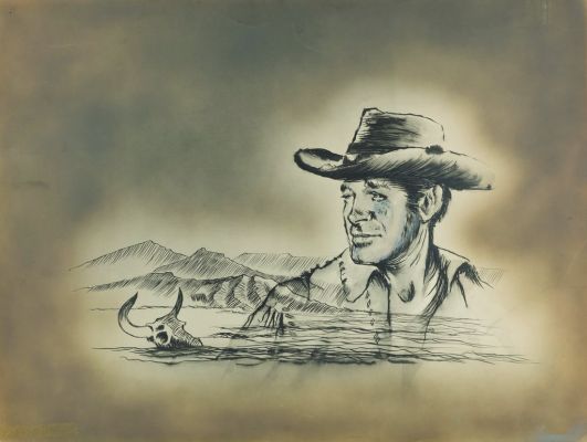 Lot 67 - A "Wagon Train" Original Title Credit. | Van Eaton Galleries