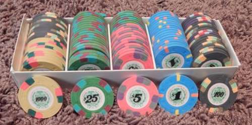 Set of 98 Screen Used 007 "Licence To Kill" Poker Chips | Piece of the Past