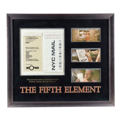 THE FIFTH ELEMENT (1997) - Lot #650 : Korben Dallas‘ (Bruce Willis) Job Termination Notice