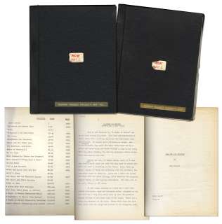 Rare Copy of Moe Howard’s First Draft of His Autobiography, ’’Moe and the Stooges’’ from His Estate -- With an LOA From His Daughter | Nate Sanders