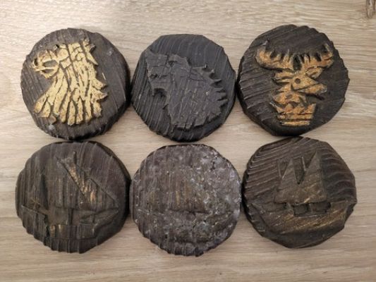 Game of Thrones, Kings Landing Original Screen Props Battle Table Markers | eBay US (Buy It Now)