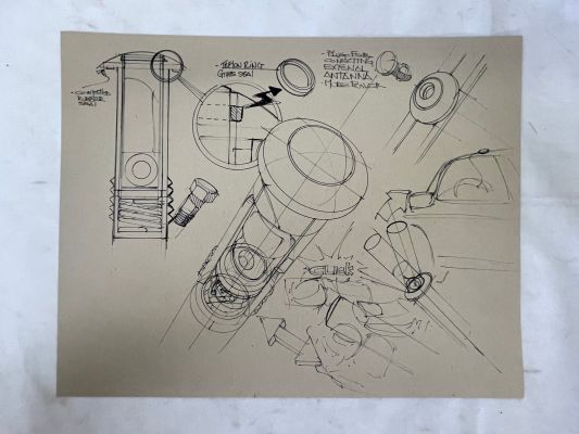 Minority Report Tom Cruise Original Concept Art Signed by Jeff Julian | Los Angeles Estate Auction