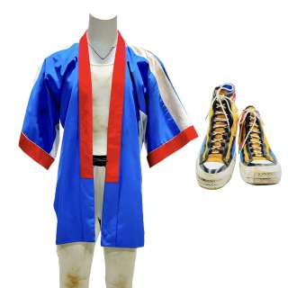 Lot 42 - The Blackening Dewayne‘s Dewayne Perkins Kimono, Tank Top, Elastic Waist Pants & Lace-Up Shoes