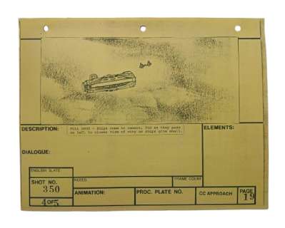 Star Wars the Empire Strikes Back | Star Wars: The Empire Strikes Back (1980) Storyboard | The Movie Prop Warehouse