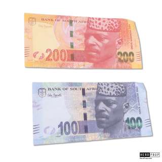 Chappie - CHAPPIE – Set of Two South African Rand Notes