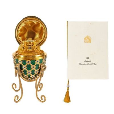 JAMES BOND: OCTOPUSSY (1983) - Lot #891 : Factory Entertainment Faberge Imperial Coronation Jewelled Egg Replica Prototype