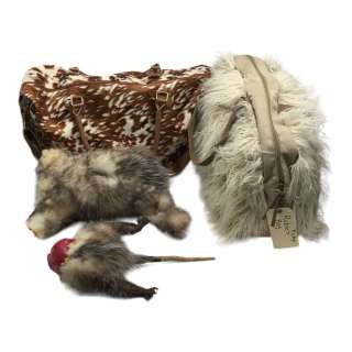 Heels Ricky Rabies Phil Brooks Screen Used Gym Bag And Prop Animal Set | VIP Fan Auctions