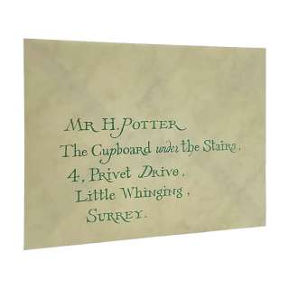 Harry Potter and the Sorcerer’s Stone (2001) Harry Potter (Daniel Radcliffe) Screen Used Harry’s Hogwarts Acceptance Envelope | VIP Fan Auctions