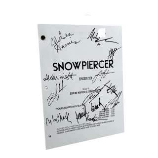 Snowpiercer Production Season Three Premiere Hand Signed Shooting Script Ep 301 | VIP Fan Auctions