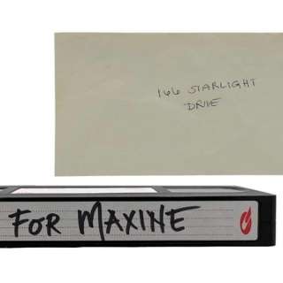 Maxxxine Maxine (Mia Goth) Screen Used VHS Tape & Envelope | VIP Fan Auctions