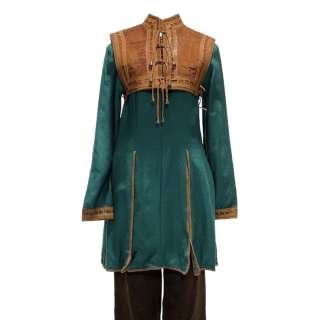Lot #141: Vikings Valhalla Freydis Eriksdotter (Frida Gustavsson) Screen Worn Tunic, Collar & Trousers Ep 303
