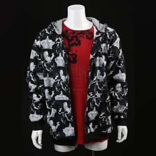 Breaking Bad | Jesse Pinkman’s (Aaron Paul) “Breakage” Crowns and Lions Hoodie and Skull T-Shirt Lot | Propstore