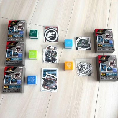 Jurassic World Everyone’s Lottery G Prize Stamp & Sticker 5 Types Set | eBay Europe (Buy It Now)