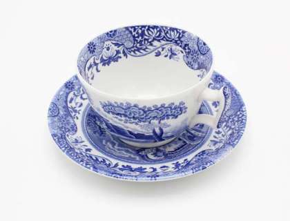 Spode Peter Rabbit cup and saucer -screen used by Niamh Cusack as Beatrix Potter in the BBC… | Ewbank’s