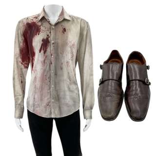 Heart Eyes Jay (Mason Gooding) Screen Worn Button-Up Shirt, Jeans & Shoes Ch 3 Sc 61 Stg Stage 7a | VIP Fan Auctions