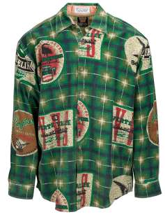Beverly Hills, 90210 - Brandon Walsh (Jason Priestley) Green Flannel Shirt