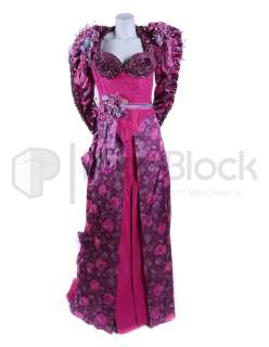 Star Trek: The Next Generation Lwaxana Troi Pink Dress | The Prop Block