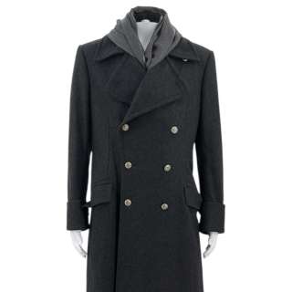 Lot #327: The Handmaid’s Tale Fred Waterford Screen Worn Coat, Scarf & Tie Ep 408