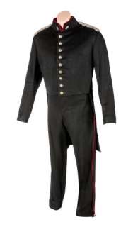 Lot 50 - The costume worn by Russell Crowe as the character, ‘Javert‘, during the performance of the song, Stars, in the film, Les Misérables (2012)