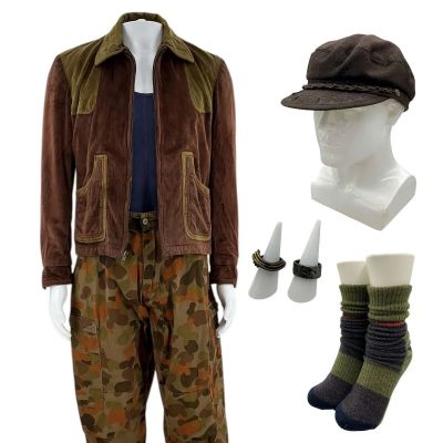 Lot 163: Play Dirty Grofield Screen Worn Jacket, Singlet, Trousers, Socks, Hat & (2) Rings Ch 7 Sc 203 | VIP Fan Auctions