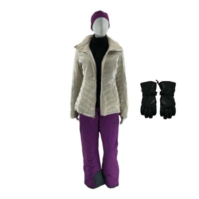 MERV Anna Screen Worn Headband, Coat, Overall, Long Sleeve Shirt & Snow Gloves Ch 5 Sc 15.4 Photo | VIP Fan Auctions
