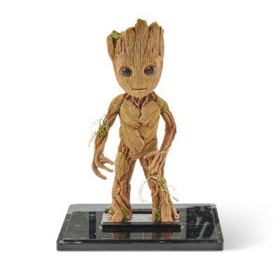 Screen-Used "Hero Posable Armature" Baby Groot Maquette from Guardians of the Galaxy Vol. 2 (2017) 9x6 - Coronado Trading COA | Goldin