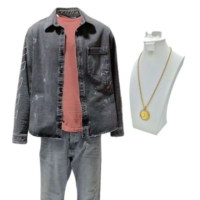Power Book IV Force Jenard Screen Worn Stunt Double Jacket, T-Shirt, Pants & Necklace Ch 3,2 Ep 109,204 | VIP Fan Auctions