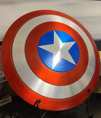 Captain America Shield Metal Prop Replica Comic Sandwiches MCU