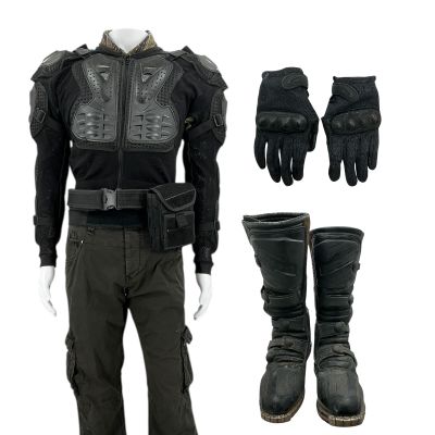 Terra Nova (2011) Mixed Character Mixed Use Chest Armor, Undershirt, Belt, Gloves, Boots, Stunt Camo Shirt & Cdr Taylor Pants Sc Multiple | VIP Fan Auctions