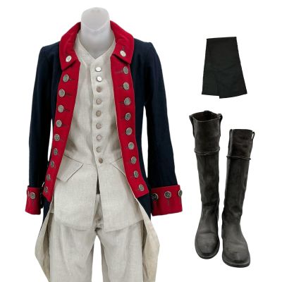 Sleepy Hollow (2013-2017) Betsy Ross (Nikki Reed) Screen Worn Open-Front,Coat, Button-Front Vest, Button-Front Pants, Handkerchief & Knee-High Boots Ep 316 & 317 | VIP Fan Auctions