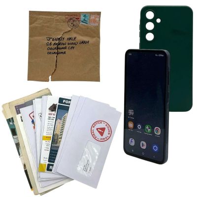 The Wrecking Crew Valentina Screen Used Mail, Phone, Open Envelope & Phone Case | VIP Fan Auctions