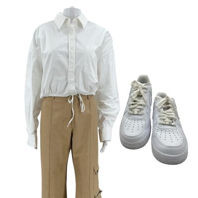 Relationship Goals Leah Caldwell Screen Worn Shirt, Pants & Sneakers Ch 10 Sc Multiple | VIP Fan Auctions