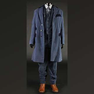 Dracula - Lot 385 - Jonathan Harker (Oliver Jackson-Cohen) Blue Corduroy Costume