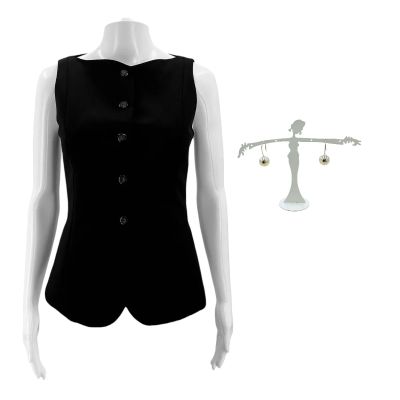 The Drama Emma Screen Worn Vest & Earrings Ch 2 Sc 3 | VIP Fan Auctions