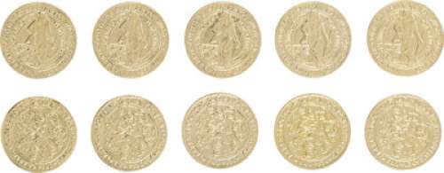 Set of (10) Narnia Coins from The Chronicles of Narnia: The Lion the Witch and the Wardrobe ... | Heritage