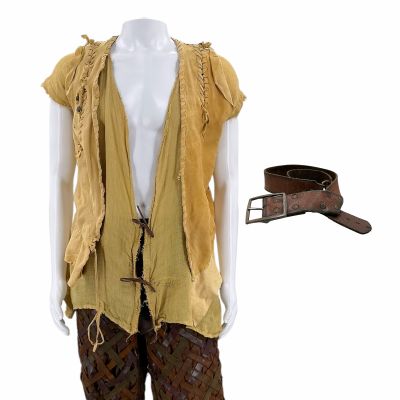 Lot 79: Hercules The Legendary Journeys (1995-1999) Hercules (Kevin Sorbo) Screen Worn Vest, Shirt, Belt & Pants | VIP Fan Auctions