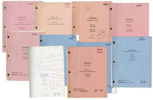 Lot of 10 ’’Sanford & Son’’ Scripts Owned by Redd Foxx -- From Redd Foxx Estate | Nate Sanders