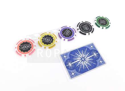 Lot 422 - Molly‘s Game (STX FIlms, 2017) - Los Angeles Hotel Poker Chip Set (0015)